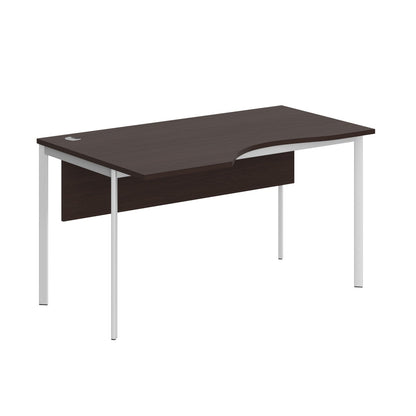 L SHAPE DESK MADE IN 25MM MFC TOP, E1 LAMINATE CHIPBOARD 40X20MM METAL FRAMES by Treejar | Souqify