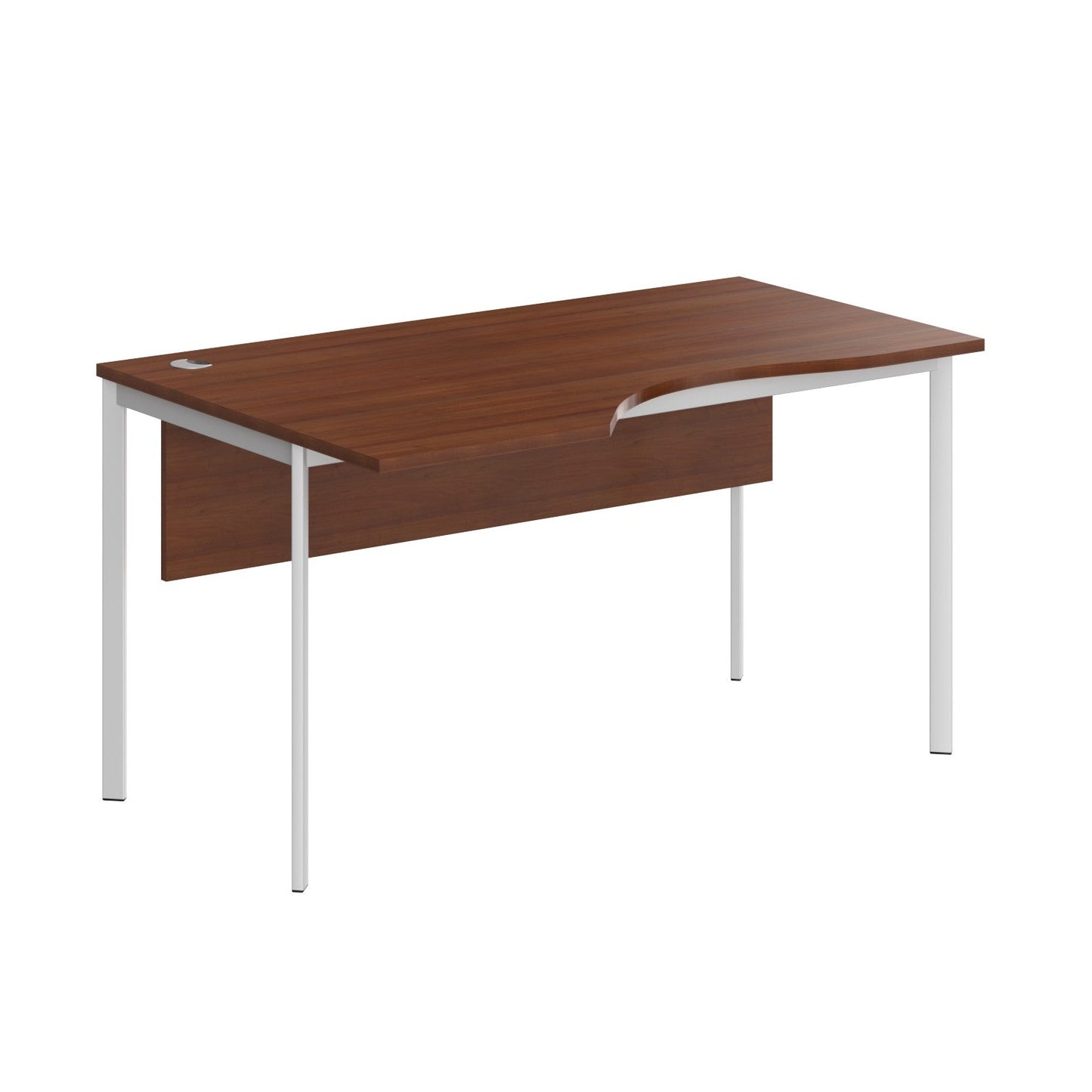 L SHAPE DESK MADE IN 25MM MFC TOP, E1 LAMINATE CHIPBOARD 40X20MM METAL FRAMES by Treejar | Souqify