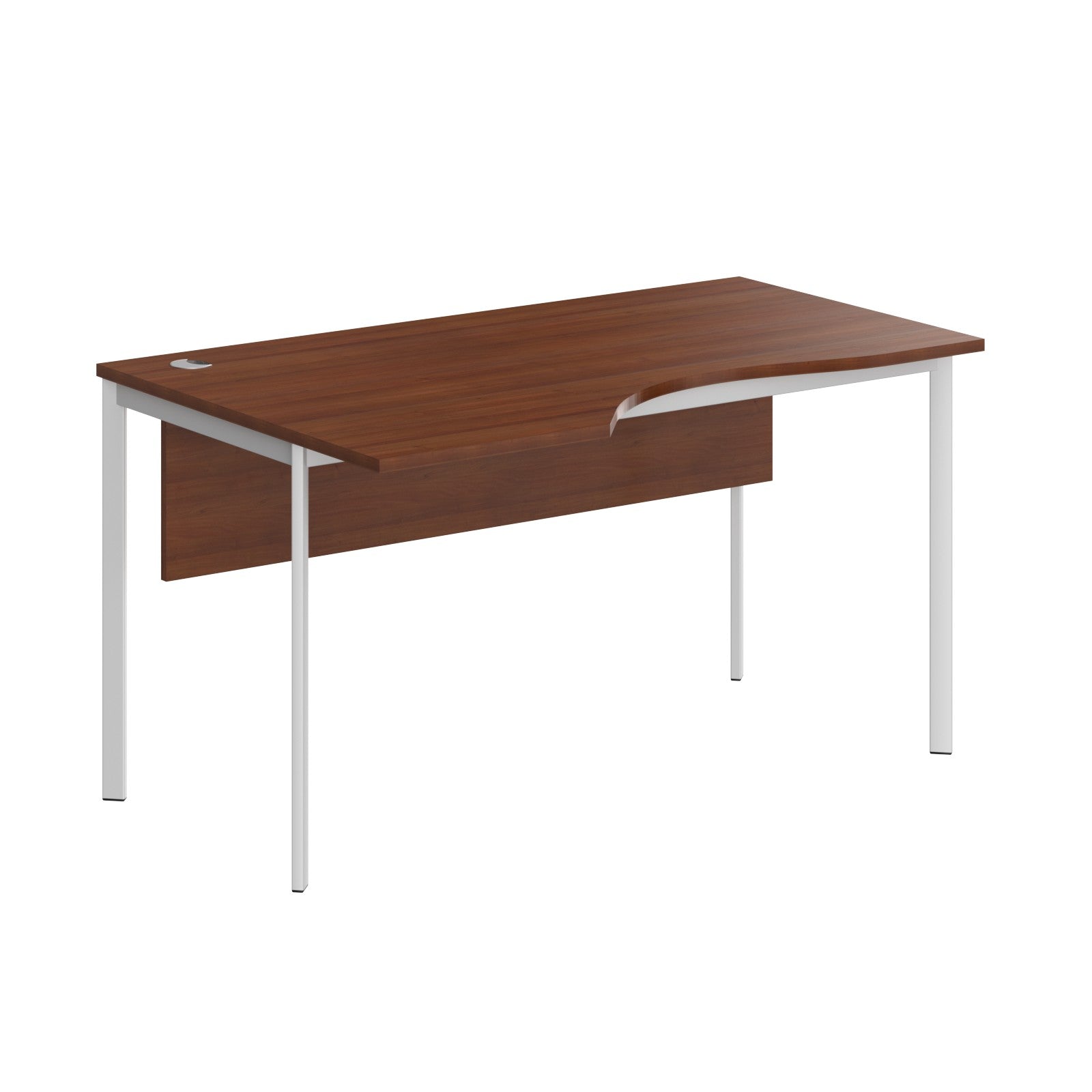 L SHAPE DESK MADE IN 25MM MFC TOP, E1 LAMINATE CHIPBOARD 40X20MM METAL FRAMES by Treejar | Souqify