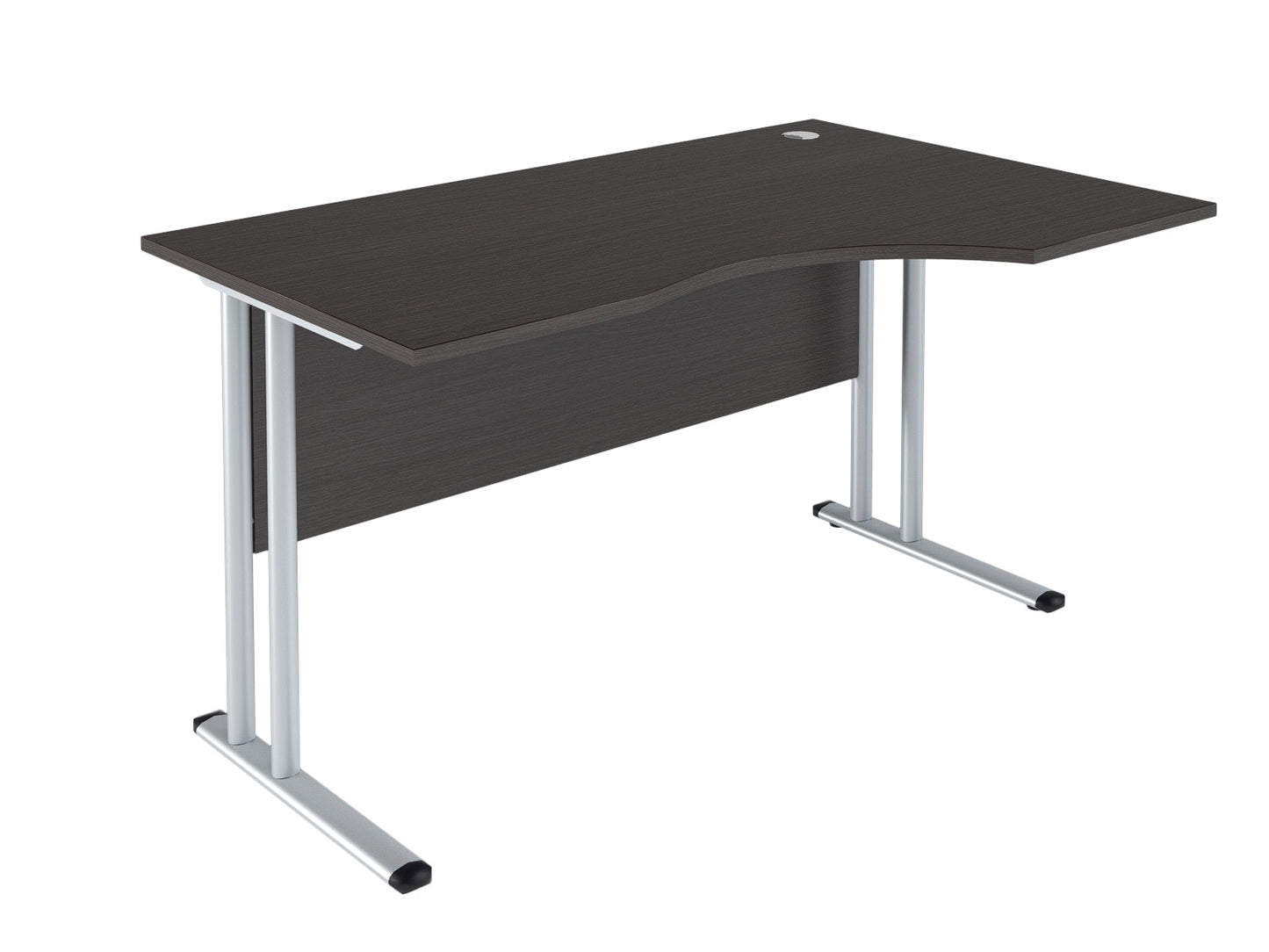 L SHAPE DESK MADE IN 25MM MFC TOP, E1 LAMINATE CHIPBOARD 40X20MM METAL FRAMES by Treejar | Souqify