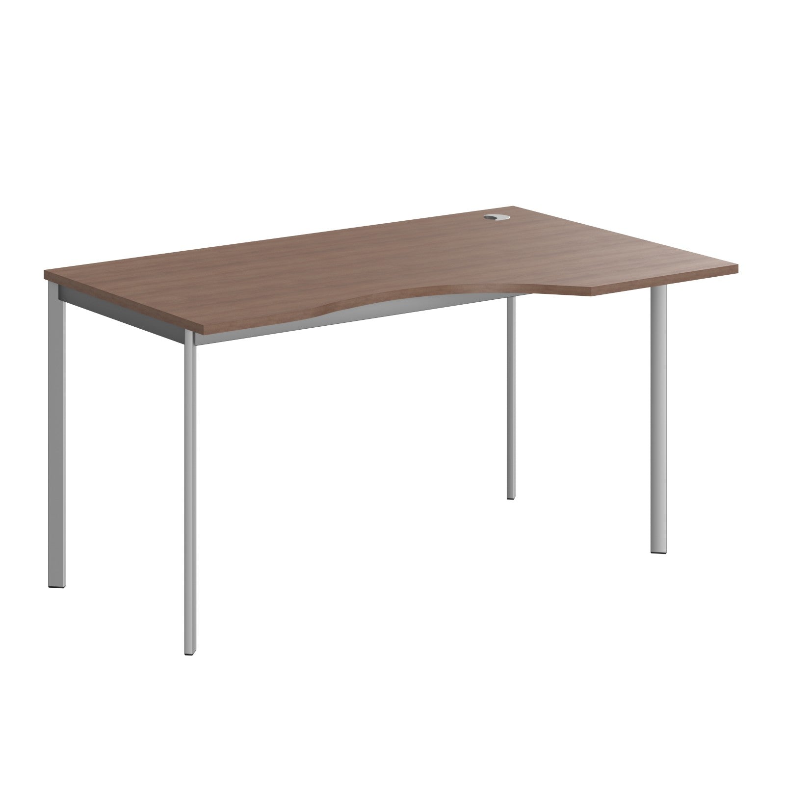 L SHAPE DESK MADE IN 25MM MFC TOP, E1 LAMINATE CHIPBOARD 40X20MM METAL FRAMES by Treejar | Souqify