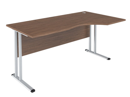 L SHAPE DESK MADE IN 25MM MFC TOP, E1 LAMINATE CHIPBOARD 40X20MM METAL FRAMES by Treejar | Souqify
