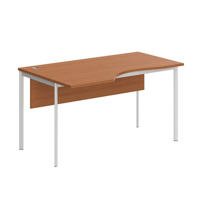L SHAPE DESK MADE IN 25MM MFC TOP, E1 LAMINATE CHIPBOARD 40X20MM METAL FRAMES by Treejar | Souqify