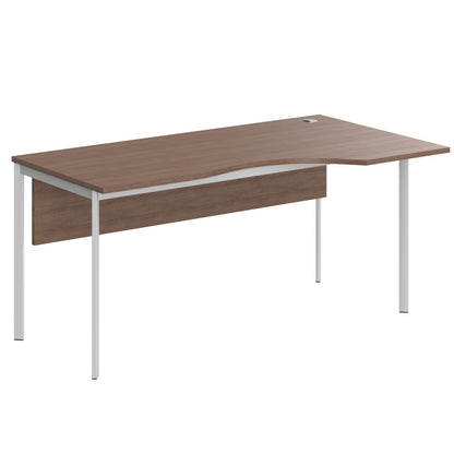 L SHAPE DESK MADE IN 25MM MFC TOP, E1 LAMINATE CHIPBOARD 40X20MM METAL FRAMES by Treejar | Souqify