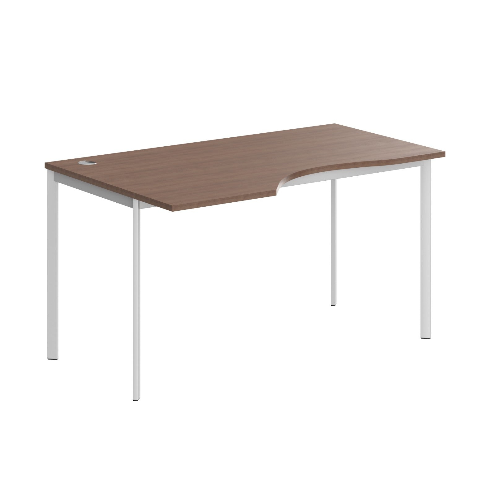 L SHAPE DESK MADE IN 25MM MFC TOP, E1 LAMINATE CHIPBOARD 40X20MM METAL FRAMES by Treejar | Souqify