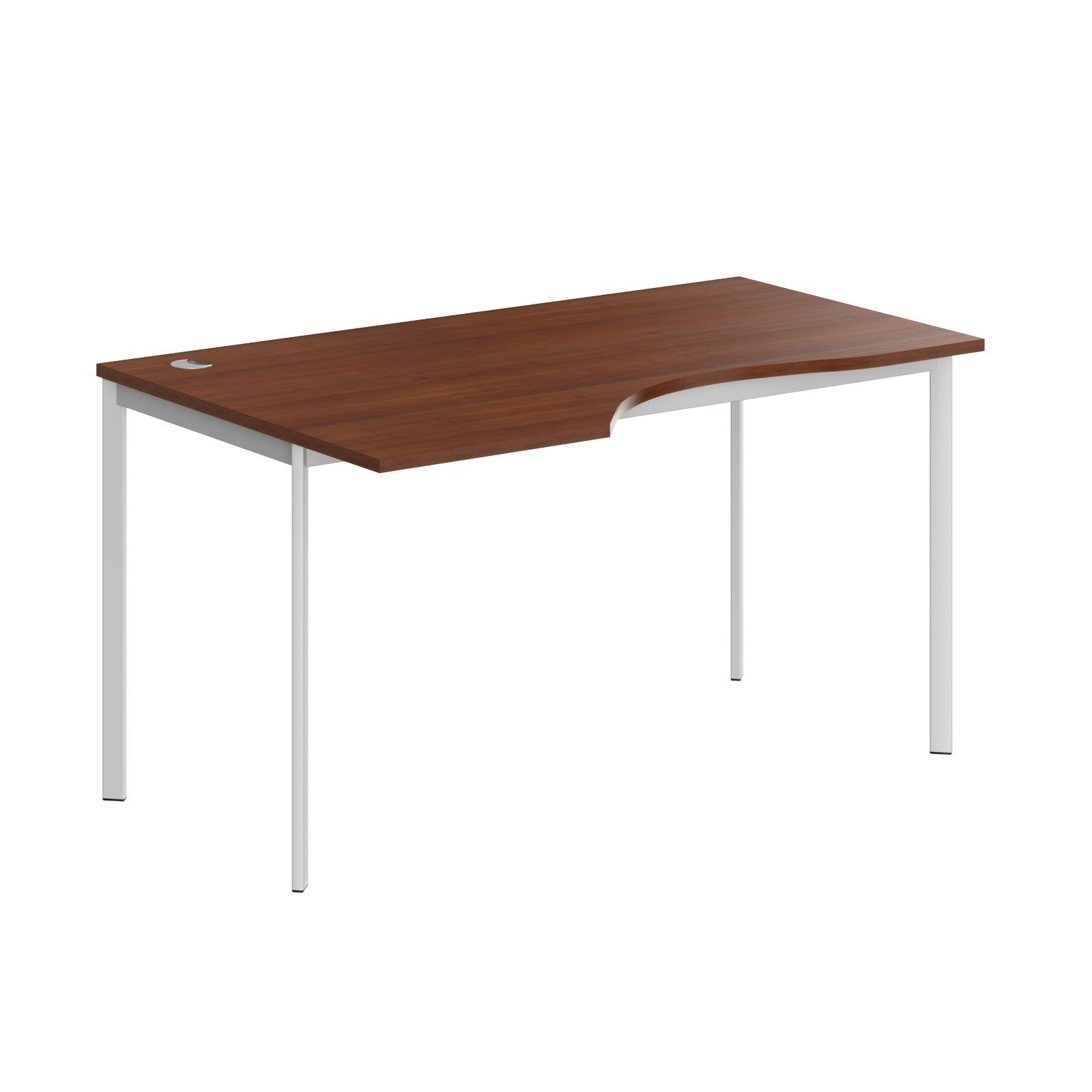 L SHAPE DESK MADE IN 25MM MFC TOP, E1 LAMINATE CHIPBOARD 40X20MM METAL FRAMES by Treejar | Souqify