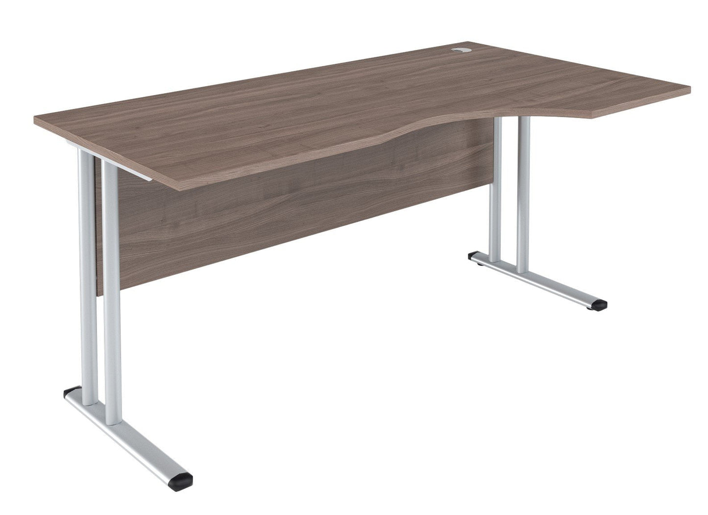 L SHAPE DESK MADE IN 25MM MFC TOP, E1 LAMINATE CHIPBOARD 40X20MM METAL FRAMES by Treejar | Souqify