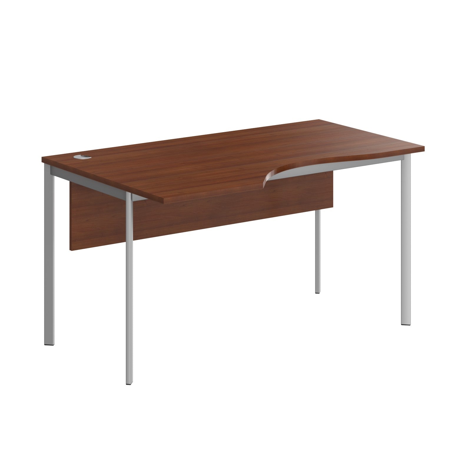 L SHAPE DESK MADE IN 25MM MFC TOP, E1 LAMINATE CHIPBOARD 40X20MM METAL FRAMES by Treejar | Souqify
