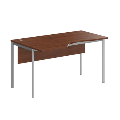 L SHAPE DESK MADE IN 25MM MFC TOP, E1 LAMINATE CHIPBOARD 40X20MM METAL FRAMES by Treejar | Souqify