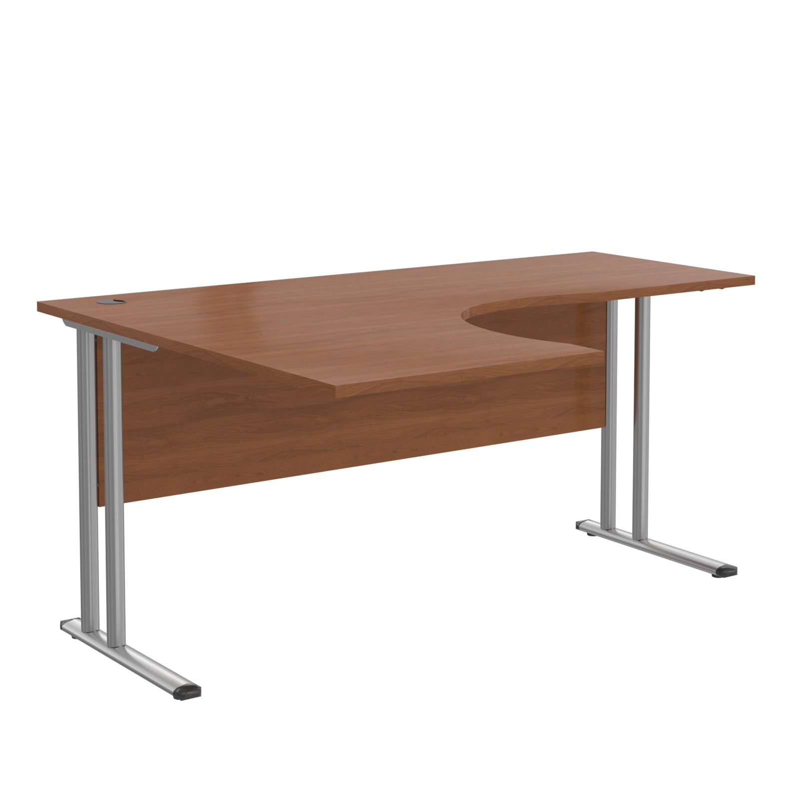 L SHAPE DESK MADE IN 25MM MFC TOP, E1 LAMINATE CHIPBOARD 40X20MM METAL FRAMES by Treejar | Souqify