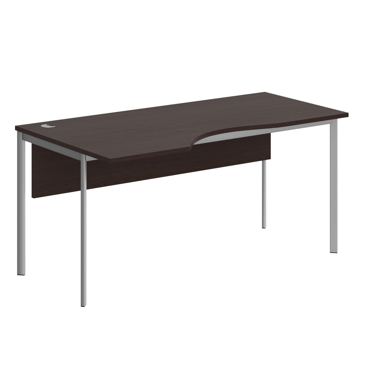 L SHAPE DESK MADE IN 25MM MFC TOP, E1 LAMINATE CHIPBOARD 40X20MM METAL FRAMES by Treejar | Souqify