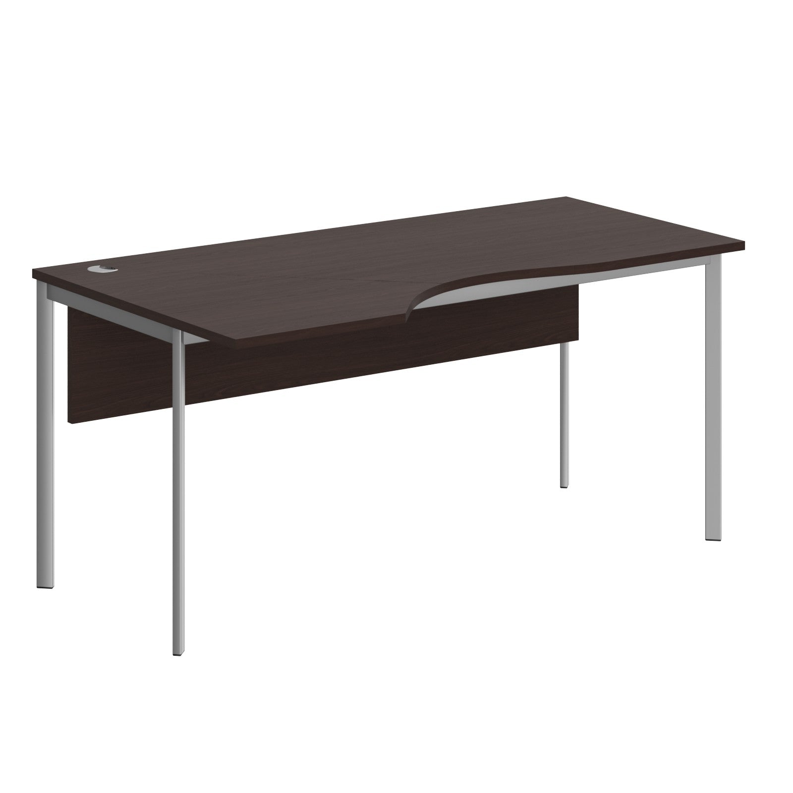 L SHAPE DESK MADE IN 25MM MFC TOP, E1 LAMINATE CHIPBOARD 40X20MM METAL FRAMES by Treejar | Souqify