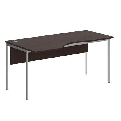 L SHAPE DESK MADE IN 25MM MFC TOP, E1 LAMINATE CHIPBOARD 40X20MM METAL FRAMES by Treejar | Souqify