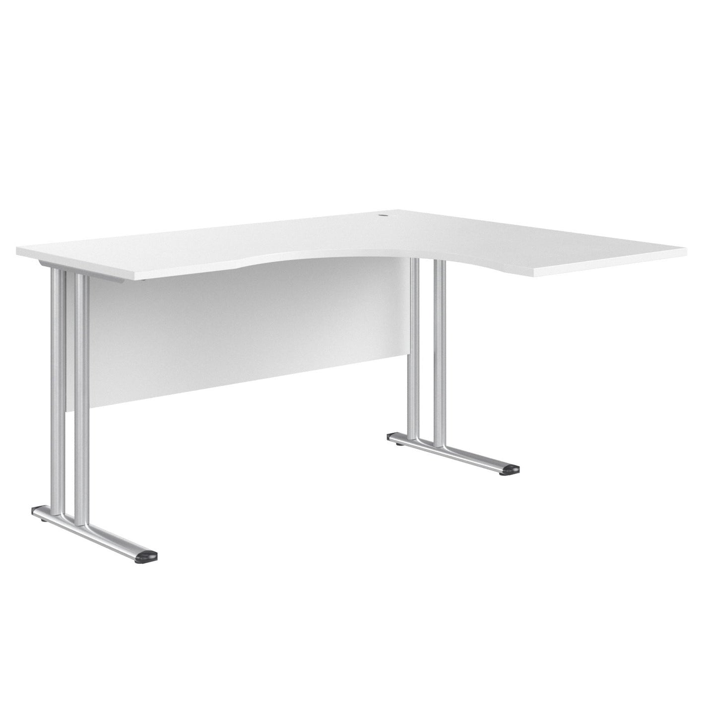 L SHAPE DESK MADE IN 25MM MFC TOP, E1 LAMINATE CHIPBOARD 40X20MM METAL FRAMES by Treejar | Souqify