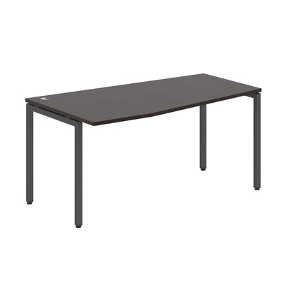 L SHAPE DESK MADE IN 25MM MFC TOP, E1 LAMINATE CHIPBOARD WITH WOODEN MODESTY PANEL 40X40MM METAL U SHAPE FRAMES by Treejar | Souqify