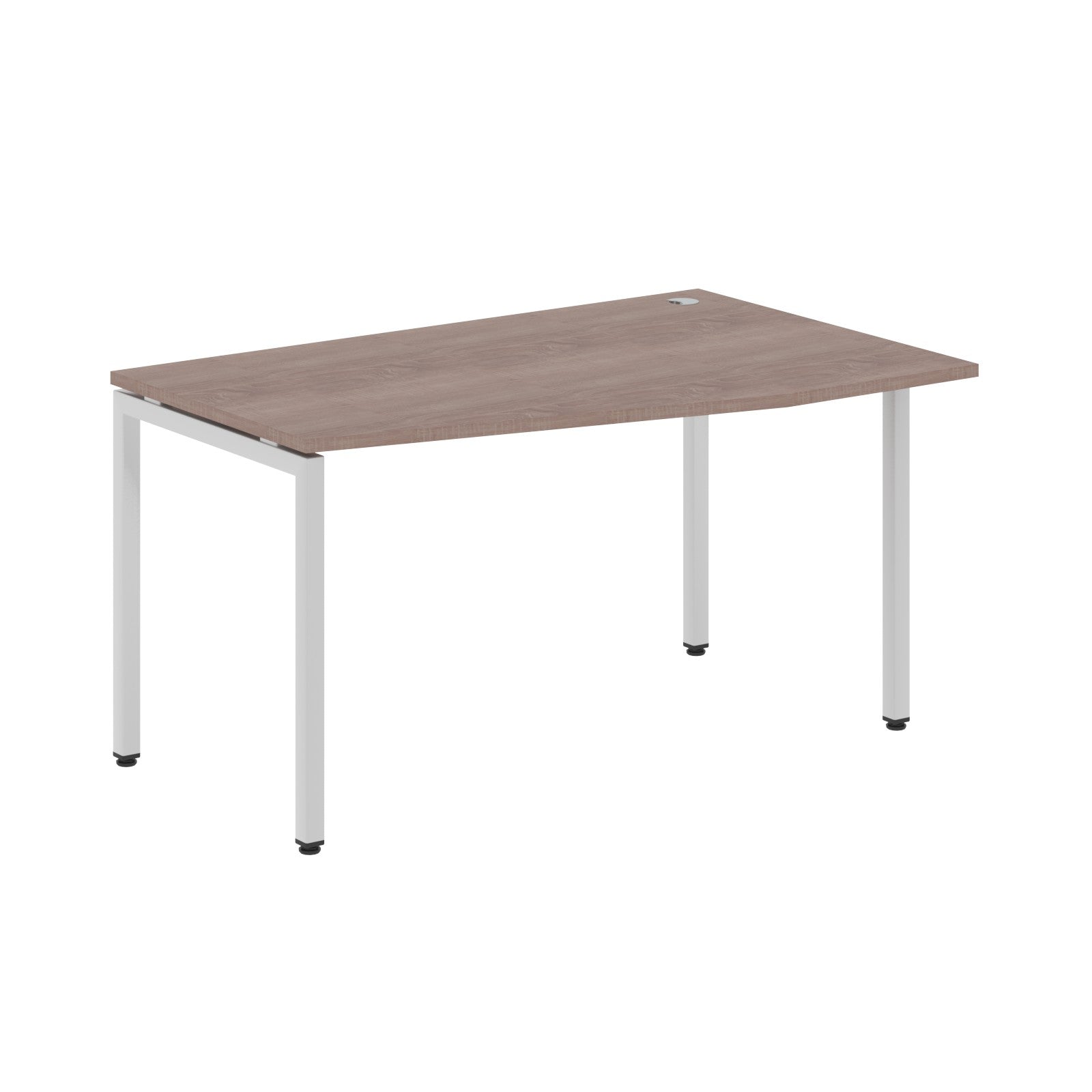 L SHAPE DESK MADE IN 25MM MFC TOP, E1 LAMINATE CHIPBOARD WITH WOODEN MODESTY PANEL 40X40MM METAL U SHAPE FRAMES by Treejar | Souqify