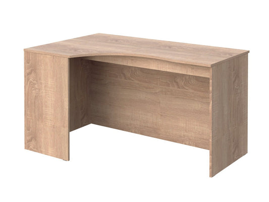 L SHAPE DESK MADE IN E1 LAMINATE CHIPBOARD WITH MODESTY PANEL AND LEGS by Treejar | Souqify