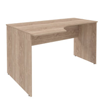 L SHAPE DESK MADE IN E1 LAMINATE CHIPBOARD WITH MODESTY PANEL AND LEGS by Treejar | Souqify