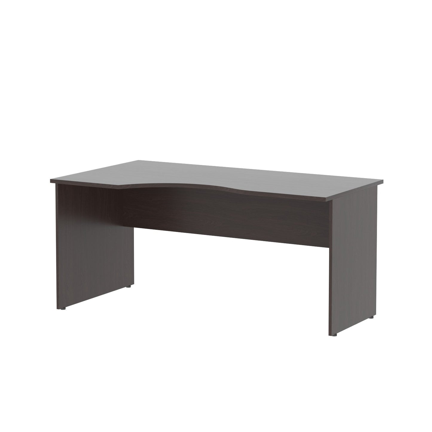L SHAPE DESK, MADE IN E1 LAMINATE CHIPBOPARD,WITH WOODEN MODESTY PANEL AND LEGS by Treejar | Souqify