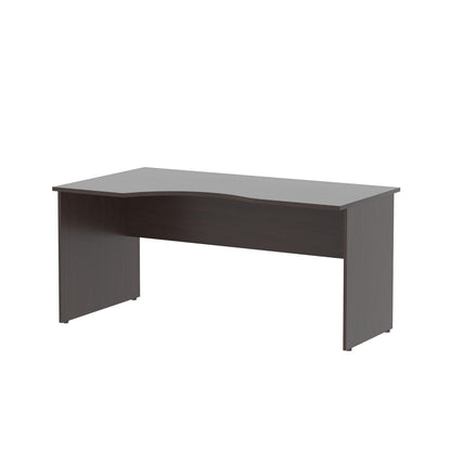 L SHAPE DESK, MADE IN E1 LAMINATE CHIPBOPARD,WITH WOODEN MODESTY PANEL AND LEGS by Treejar | Souqify