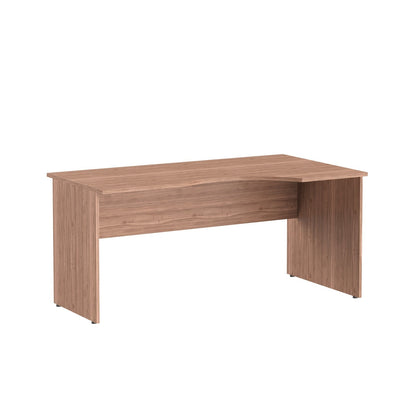 L SHAPE DESK, MADE IN E1 LAMINATE CHIPBOPARD,WITH WOODEN MODESTY PANEL AND LEGS by Treejar | Souqify