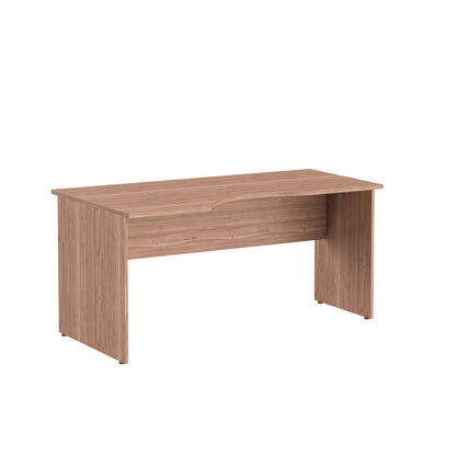 L SHAPE DESK, MADE IN E1 LAMINATE CHIPBOPARD,WITH WOODEN MODESTY PANEL AND LEGS by Treejar | Souqify