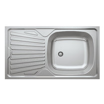 L005 LAY ON SERIES SINGLE BOWL KITCHEN SINK by Maykromluks | Souqify