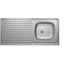 L012 LAY ON SERIES SINGLE BOWL KITCHEN SINK by Maykromluks | Souqify