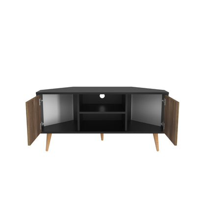 Lesson TV Unit Black Alina by DECOROTIKA | Souqify