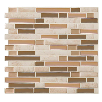 Light Pink Stone Strip Vinyl Tile T80707 by Vivid Tiles | Souqify