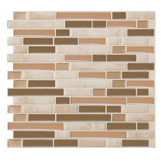 Light Pink Stone Strip Vinyl Tile T80707 by Vivid Tiles | Souqify