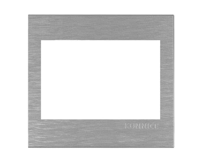 Light Silver Frame Liner Electric Wall Cover by Konnice | Souqify