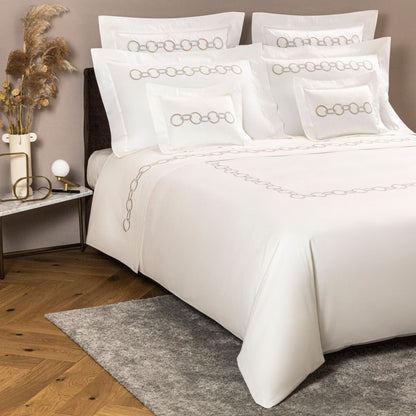 Links Embroidered Pillow Case Sham by 2 | Souqify