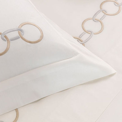 Links Embroidered Pillow Case Sham by 2 | Souqify