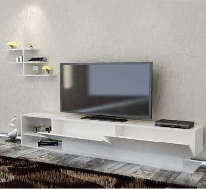 Liza TV Unit-White by DECOROTIKA | Souqify