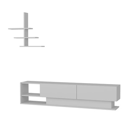 Liza TV Unit-White by DECOROTIKA | Souqify