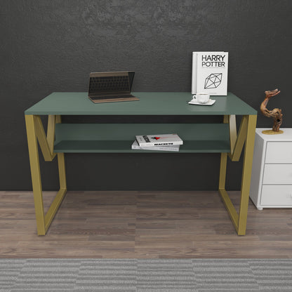 Lona Çal??ma Masas? Silva Gold Metal by DECOROTIKA | Souqify