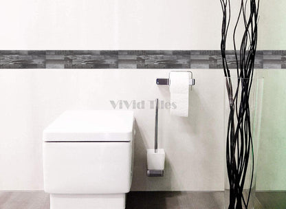 Long Strip Wood Look PVC Composite Tile WJ-89 by Vivid Tiles | Souqify