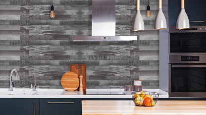 Long Strip Wood Look PVC Composite Tile WJ-89 by Vivid Tiles | Souqify