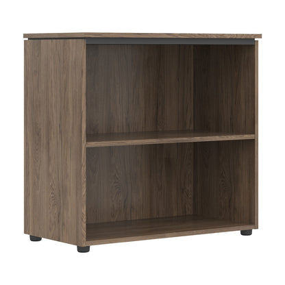 LOW HEIGHT CABINET MADE IN E1 LAMINATE CHIPBOARD WITH OPEN SHELVES 429x423x821 Karia Palmyra by Treejar | Souqify