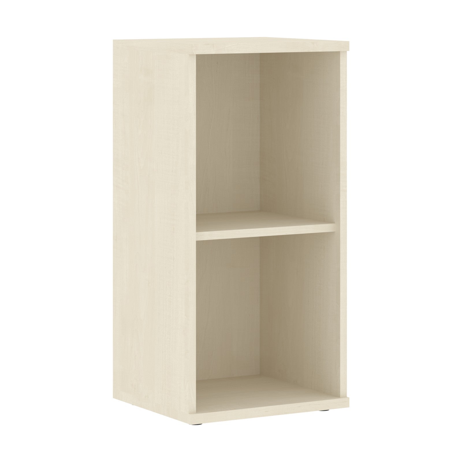 LOW HEIGHT CABINET, MADE IN E1 LAMINATE CHIPBOARD, WITH OPEN SHELVES by Treejar | Souqify