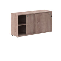 LOW HEIGHT CABINET, MADE IN E1 LAMINATE CHIPBOARD, WITH WOODEN SLIDE DOORS by Treejar | Souqify