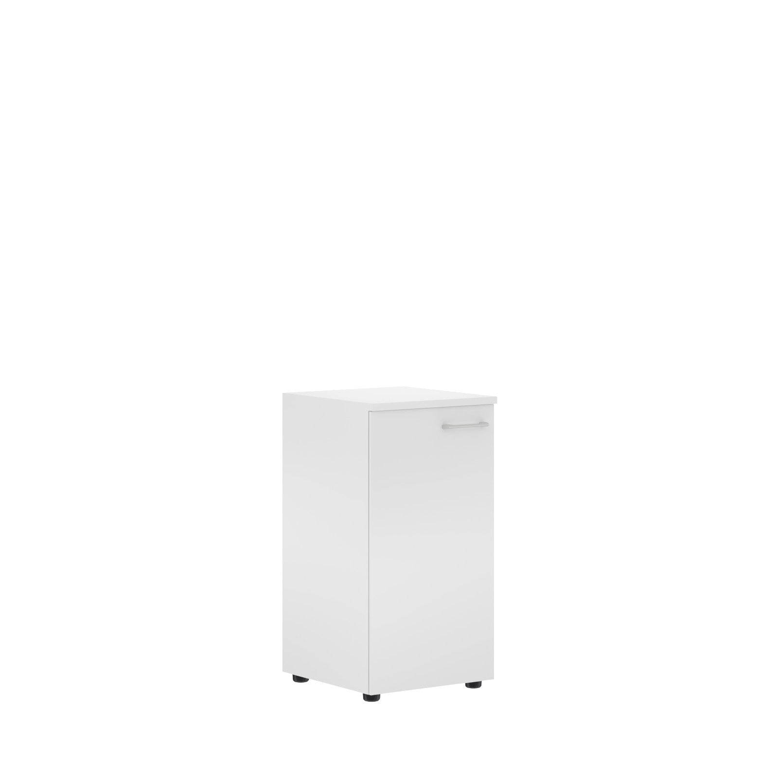 LOW HEIGHT CABINET, MADE IN E1 LAMINATE CHIPBOARD, WITH WOODEN SWING DOORS by Treejar | Souqify