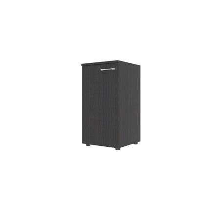 LOW HEIGHT CABINET, MADE IN E1 LAMINATE CHIPBOARD, WITH WOODEN SWING DOORS by Treejar | Souqify