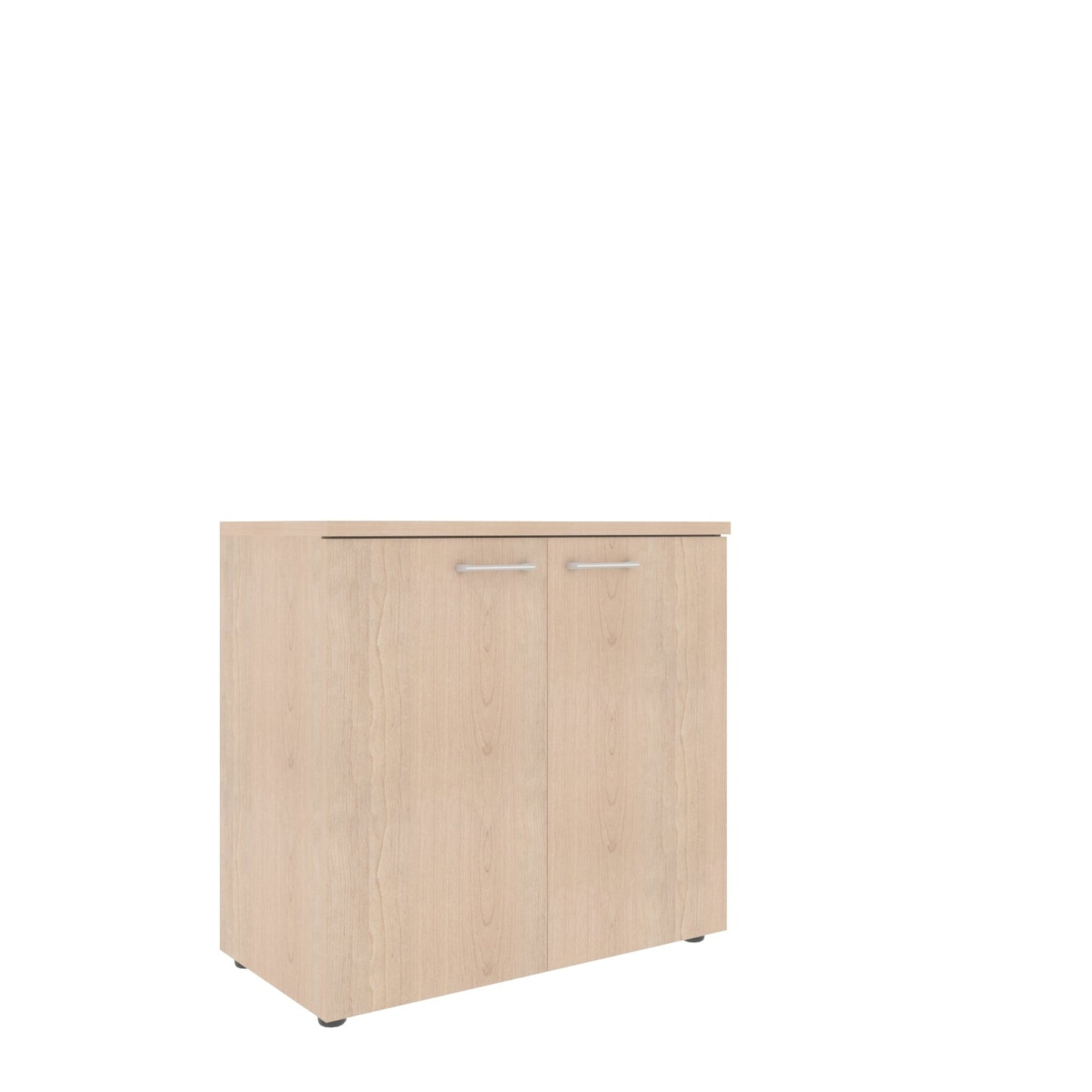 LOW HEIGHT CABINET, MADE IN E1 LAMINATE CHIPBOARD, WITH WOODEN SWING DOORS by Treejar | Souqify