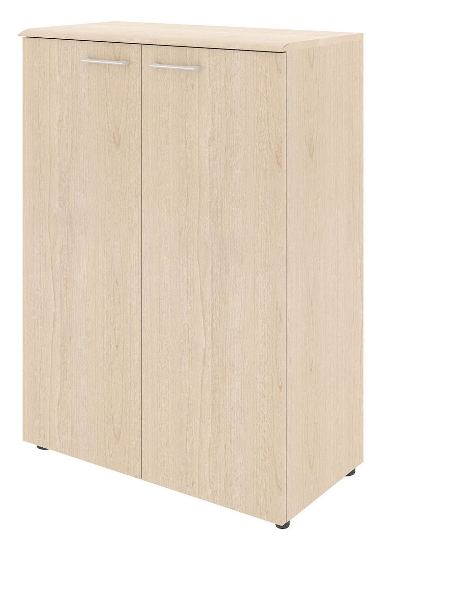 LOW HEIGHT CABINET MADE IN E1 LAMINATE CHIPBOARD WITH WOODEN SWING DOORS by Treejar | Souqify