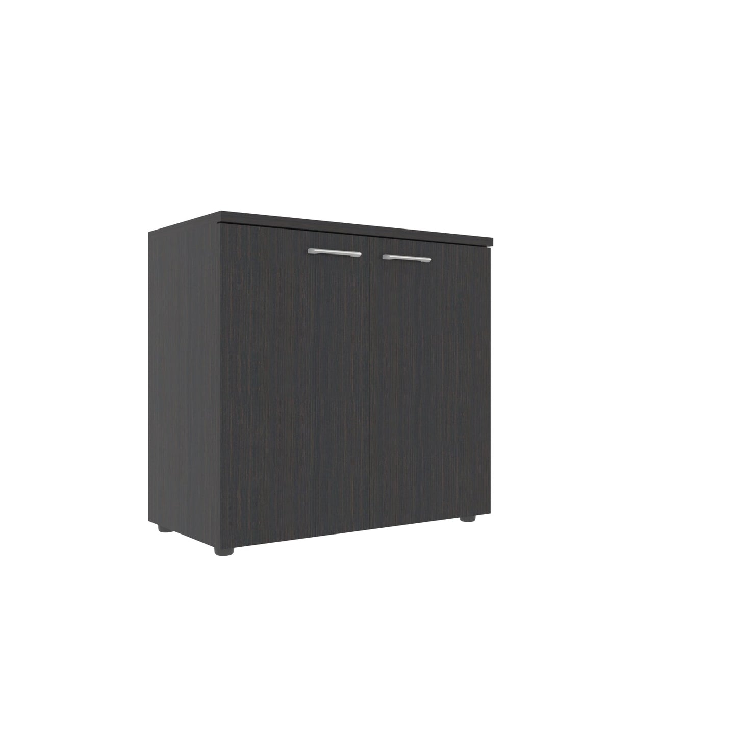 LOW HEIGHT CABINET, MADE IN E1 LAMINATE CHIPBOARD, WITH WOODEN SWING DOORS by Treejar | Souqify