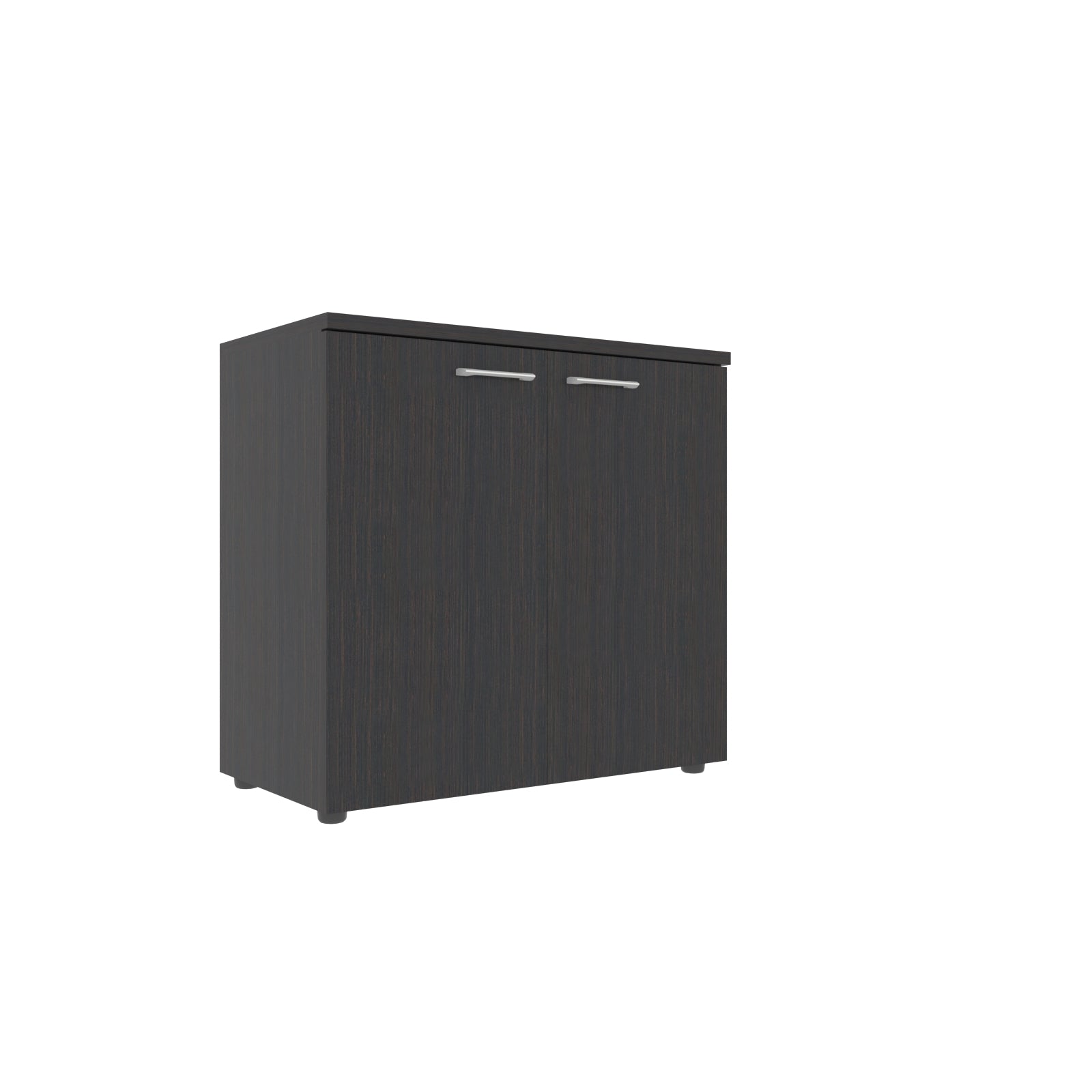 LOW HEIGHT CABINET, MADE IN E1 LAMINATE CHIPBOARD, WITH WOODEN SWING DOORS by Treejar | Souqify