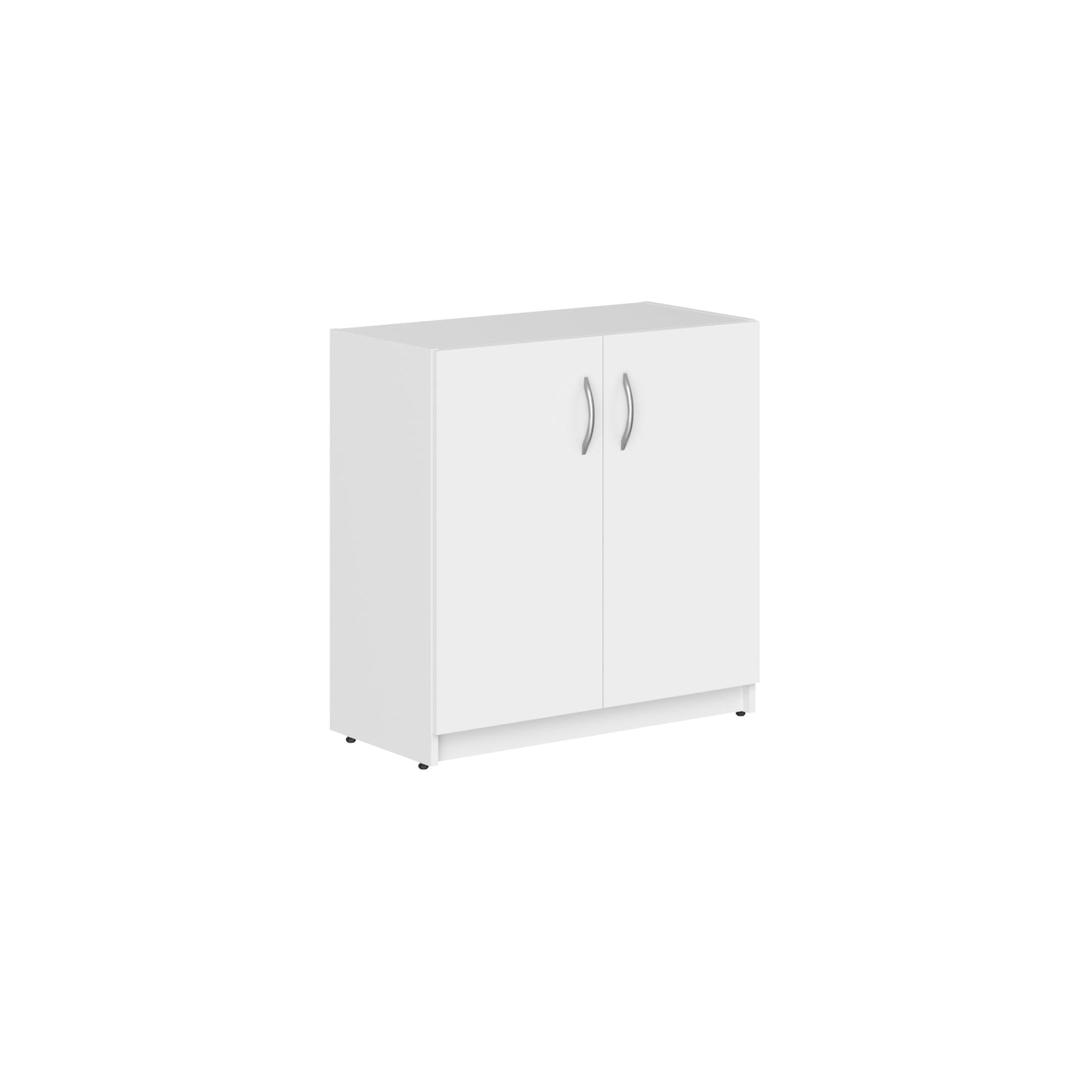 LOW HEIGHT CABINET MADE IN E1 LAMINATE CHIPBOARD WITH WOODEN SWING DOORS by Treejar | Souqify