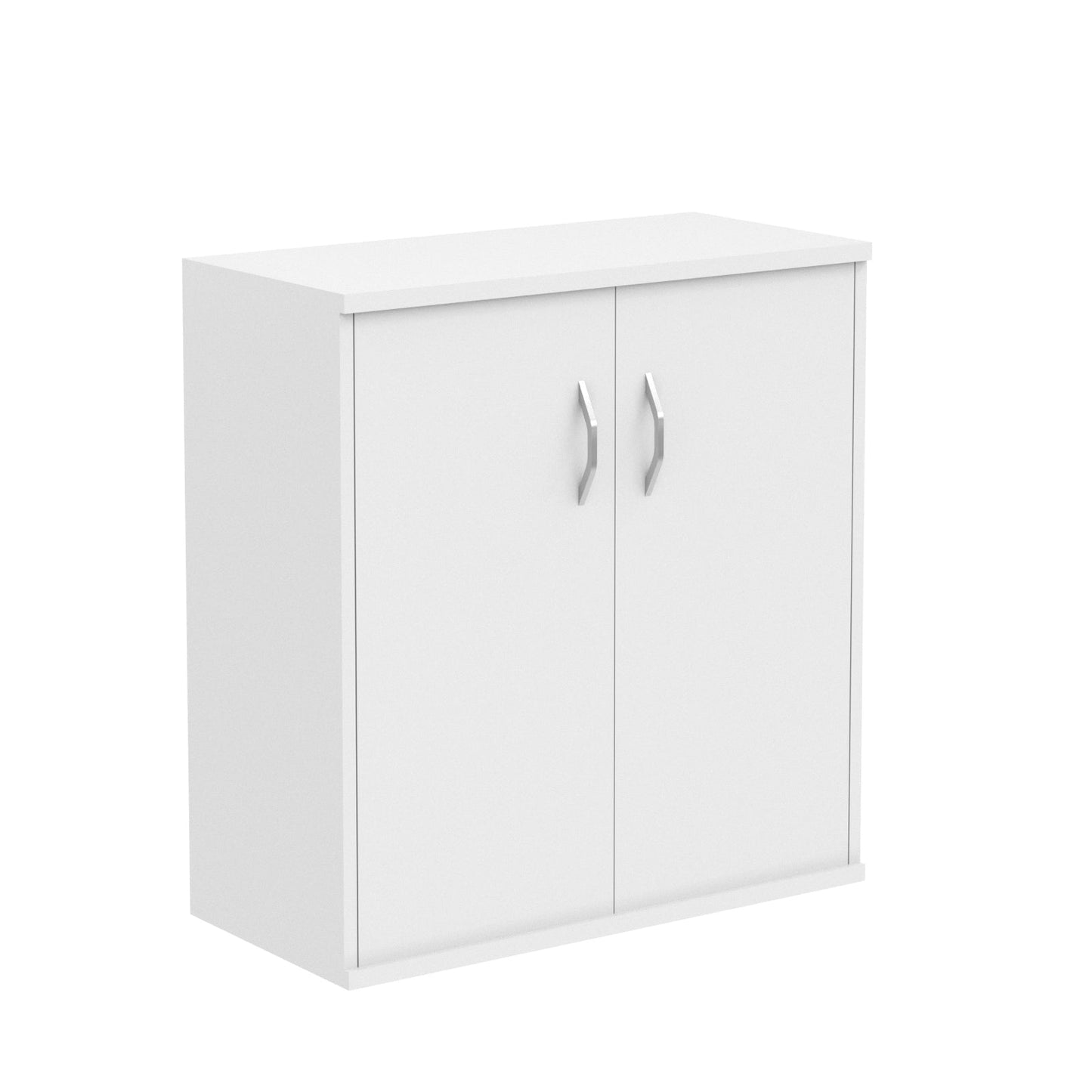 LOW HEIGHT CABINET, MADE IN E1 LAMINATE CHIPBOARD, WITH WOODEN SWING DOORS by Treejar | Souqify